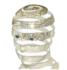 Centro Médico Constitución dibujo de un busto